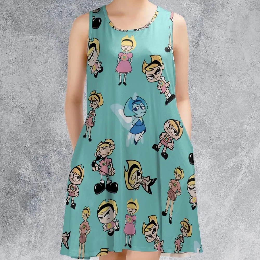 The Grim Adventures of Billy and Mandy Sleeveless Dress - 2