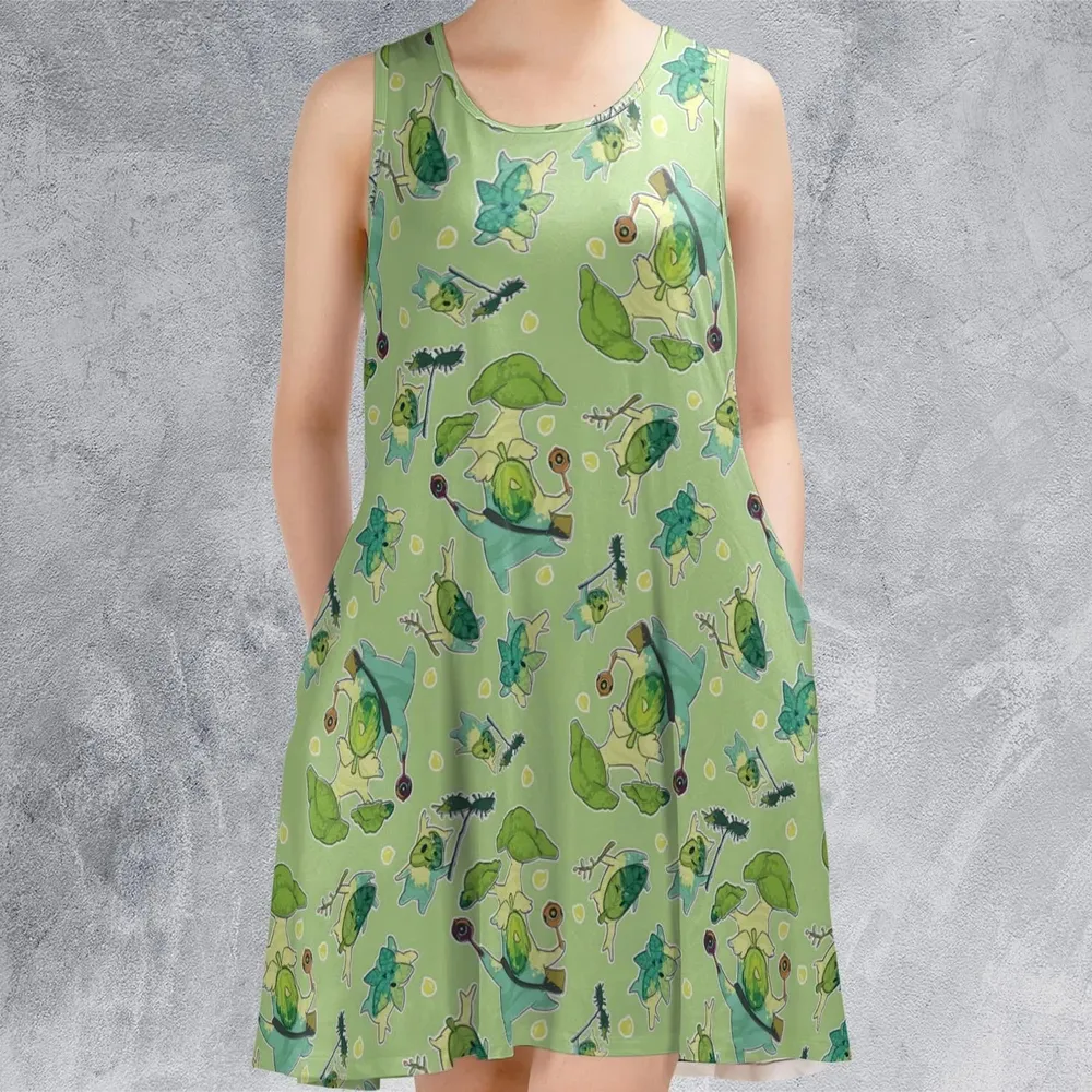 Find The Korok The Legend of Zelda Sleeveless Dress - 2