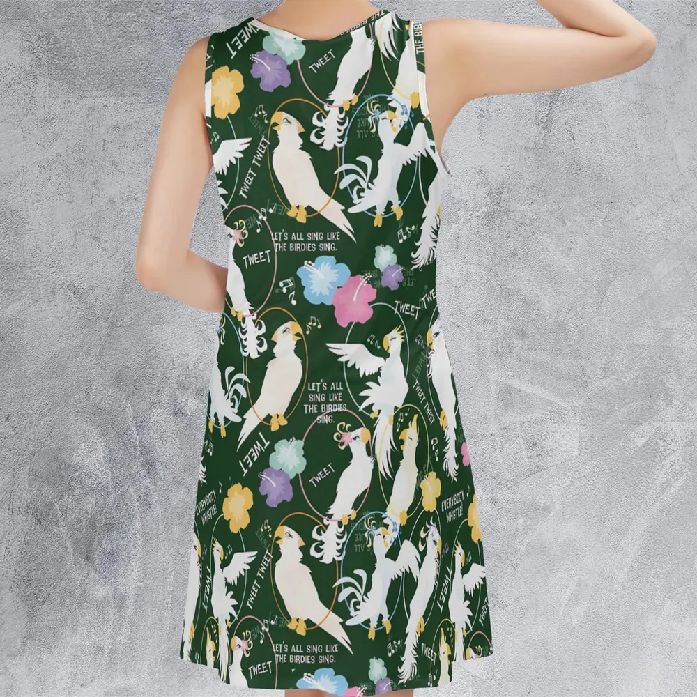 Tiki Room Showgirls Sleeveless Dress - 3