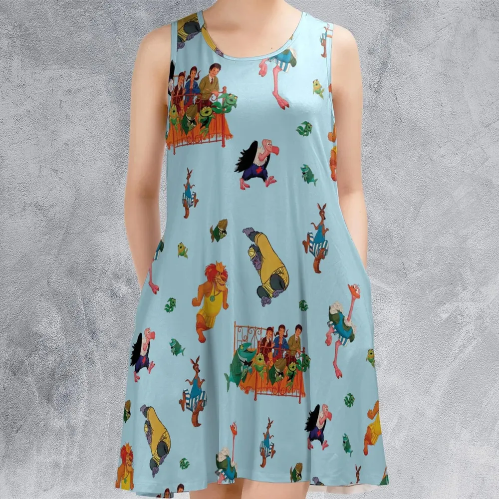 Bedknobs and broomsticks Characters Sleeveless Dress - 2