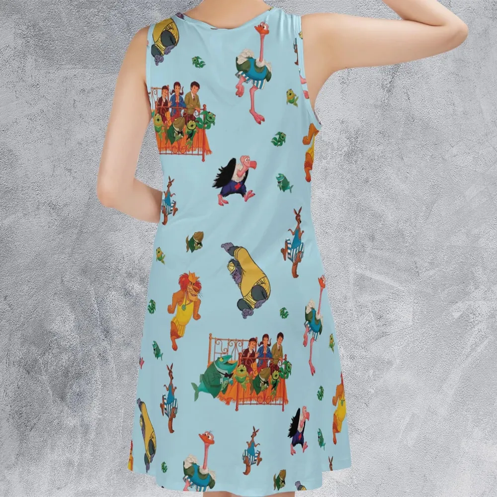 Bedknobs and broomsticks Characters Sleeveless Dress - 3