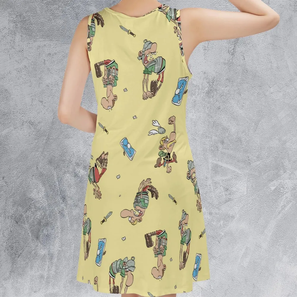 Gaulish Goodness Asterix Sleeveless Dress - 3