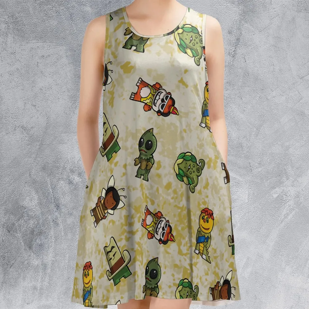 Sid and Marty Krofft Shows Sleeveless Dress - 2