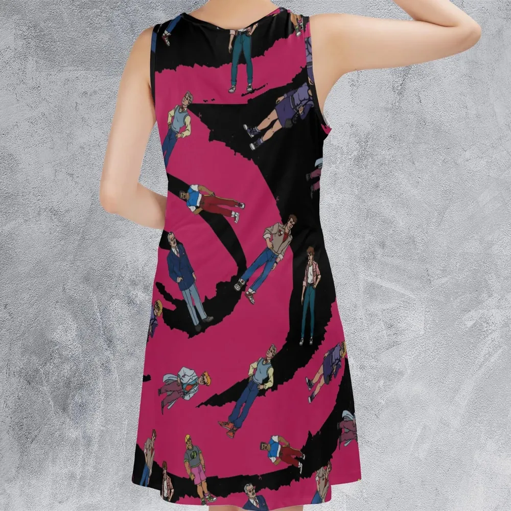James Bond JR Cartoon characters Sleeveless Dress - 3