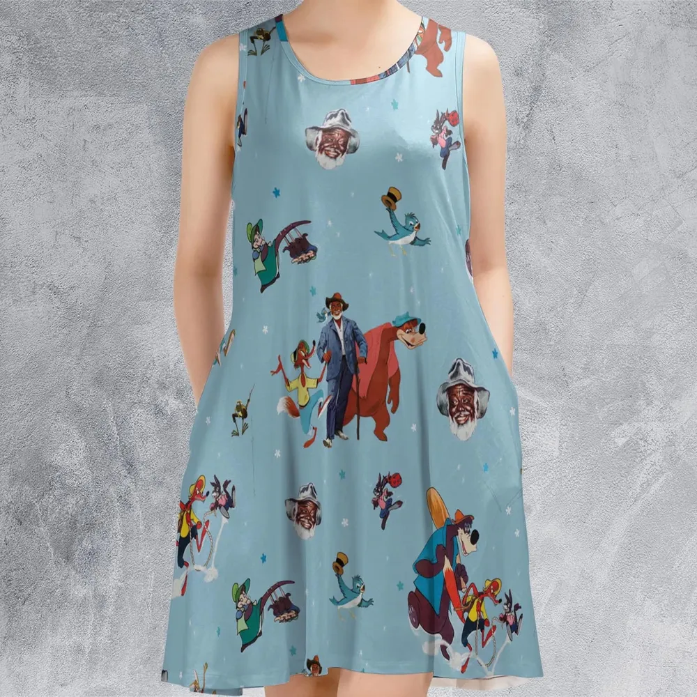 Song of The South Characters Sleeveless Dress - 2