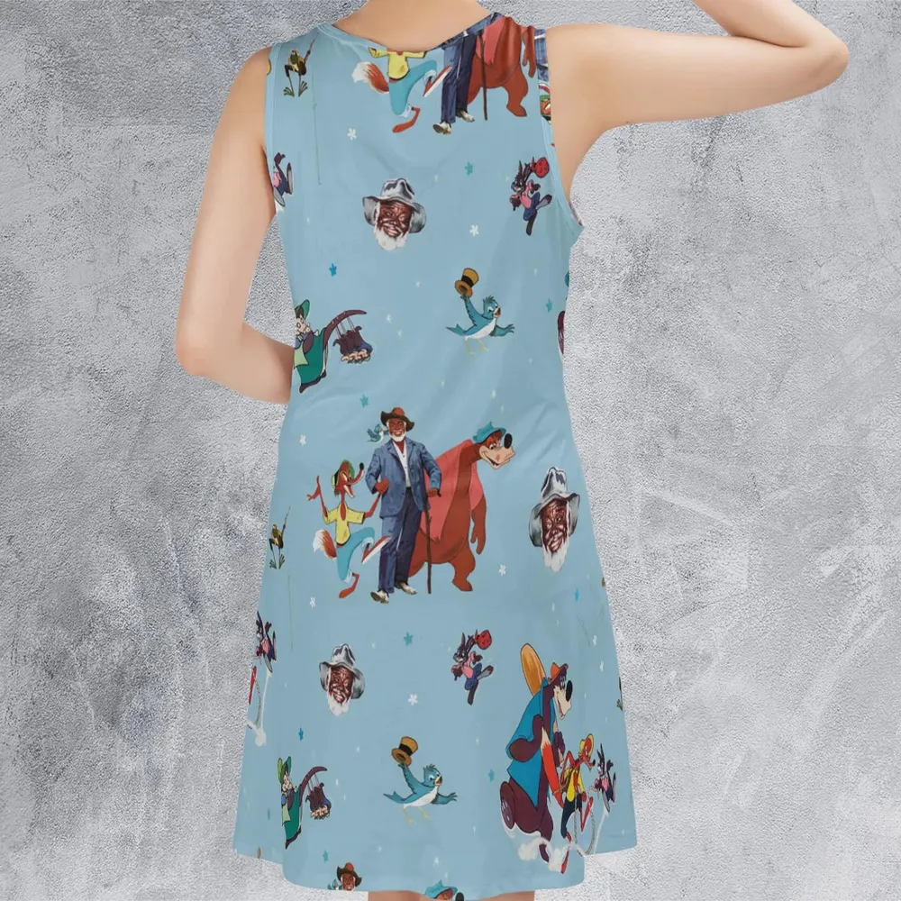 Song of The South Characters Sleeveless Dress - 3