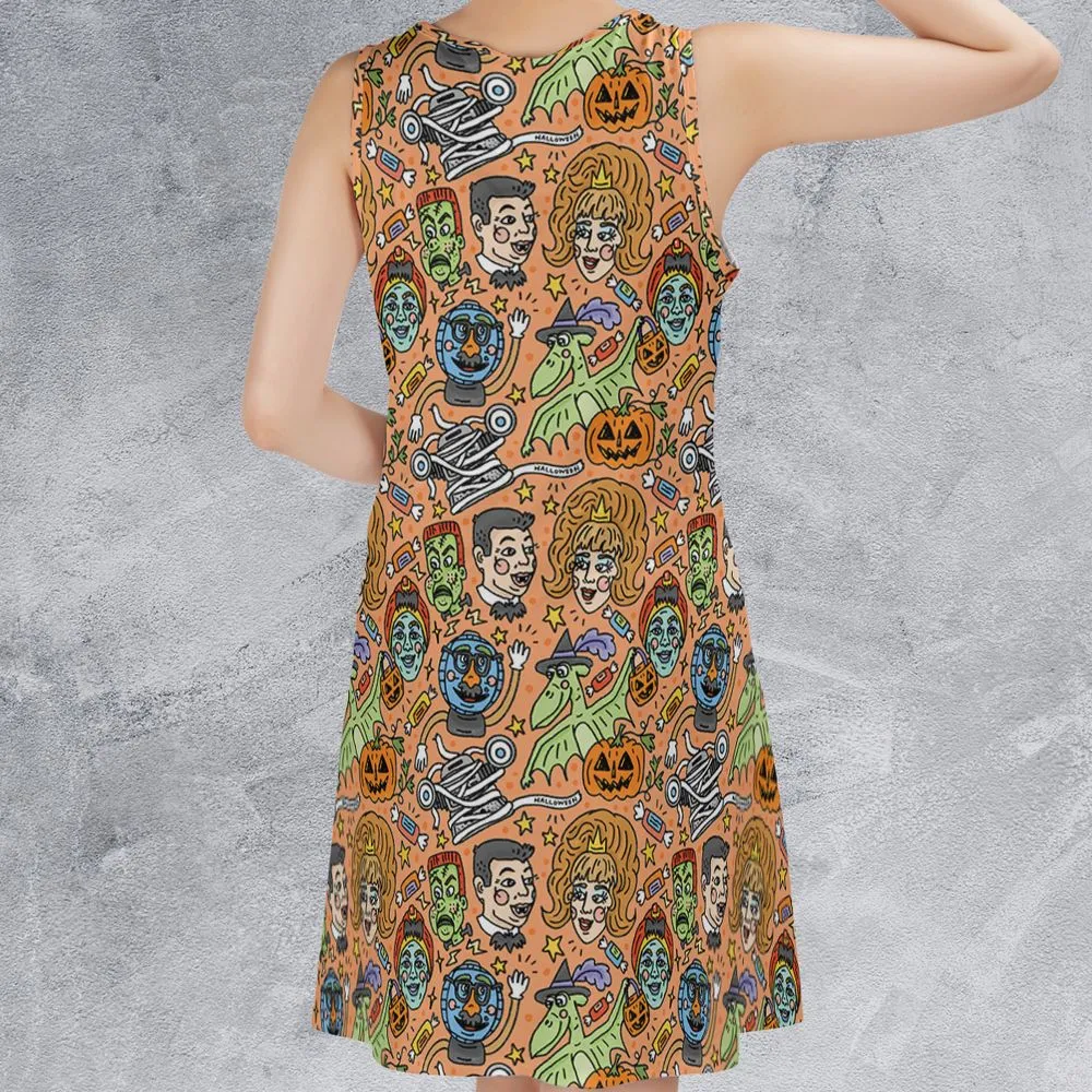 Sleeveless Dress - E6778KZA -  - 2