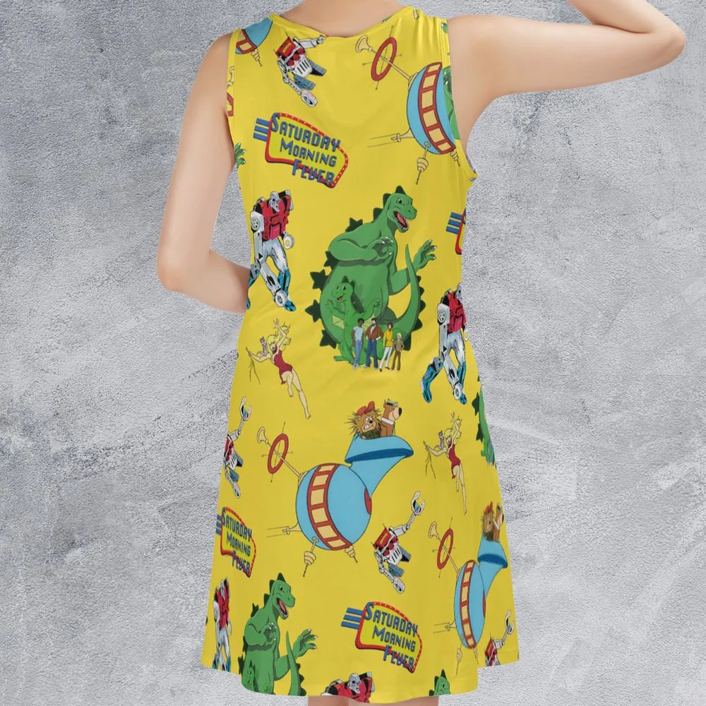 Sleeveless Dress - 66S47AQB -  - 2