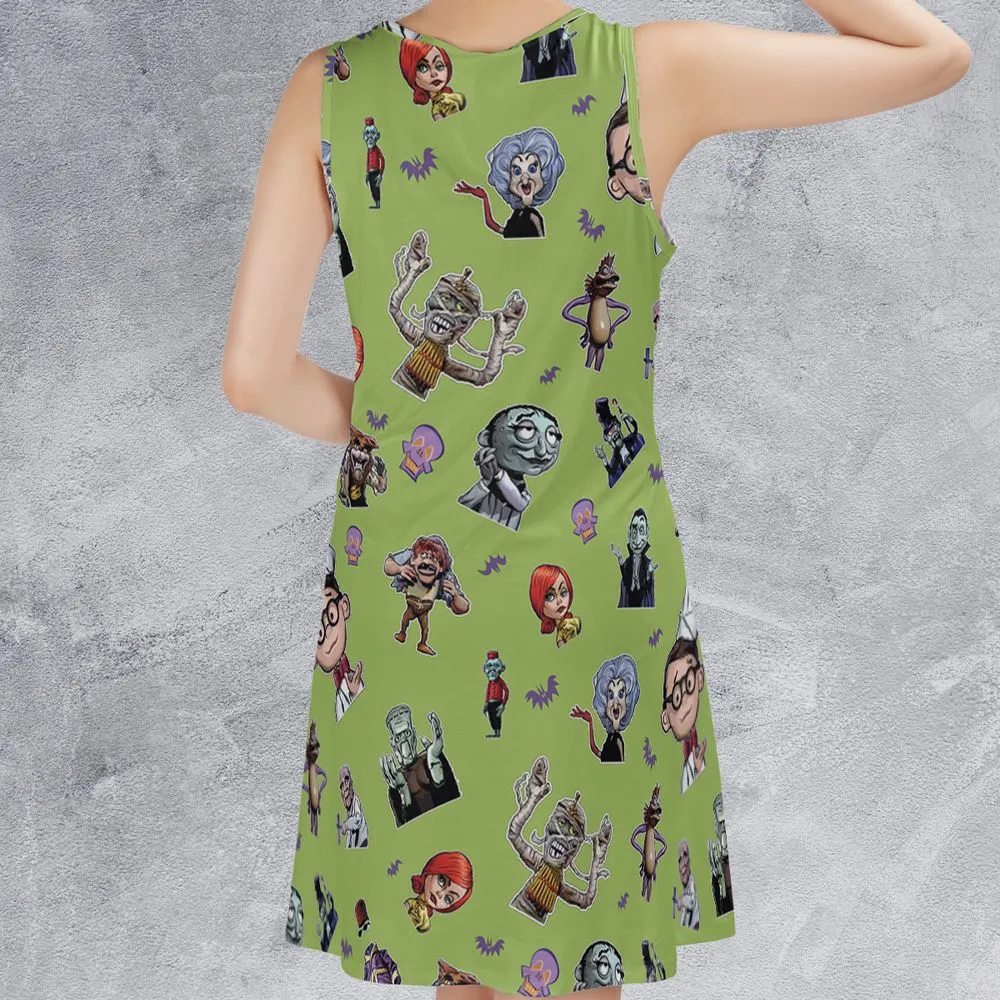 Sleeveless Dress - R55KPGBW -  - 2