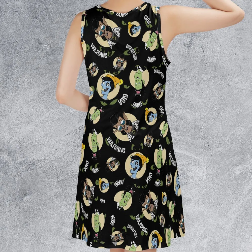 Sleeveless Dress - 14BT5LPD -  - 2