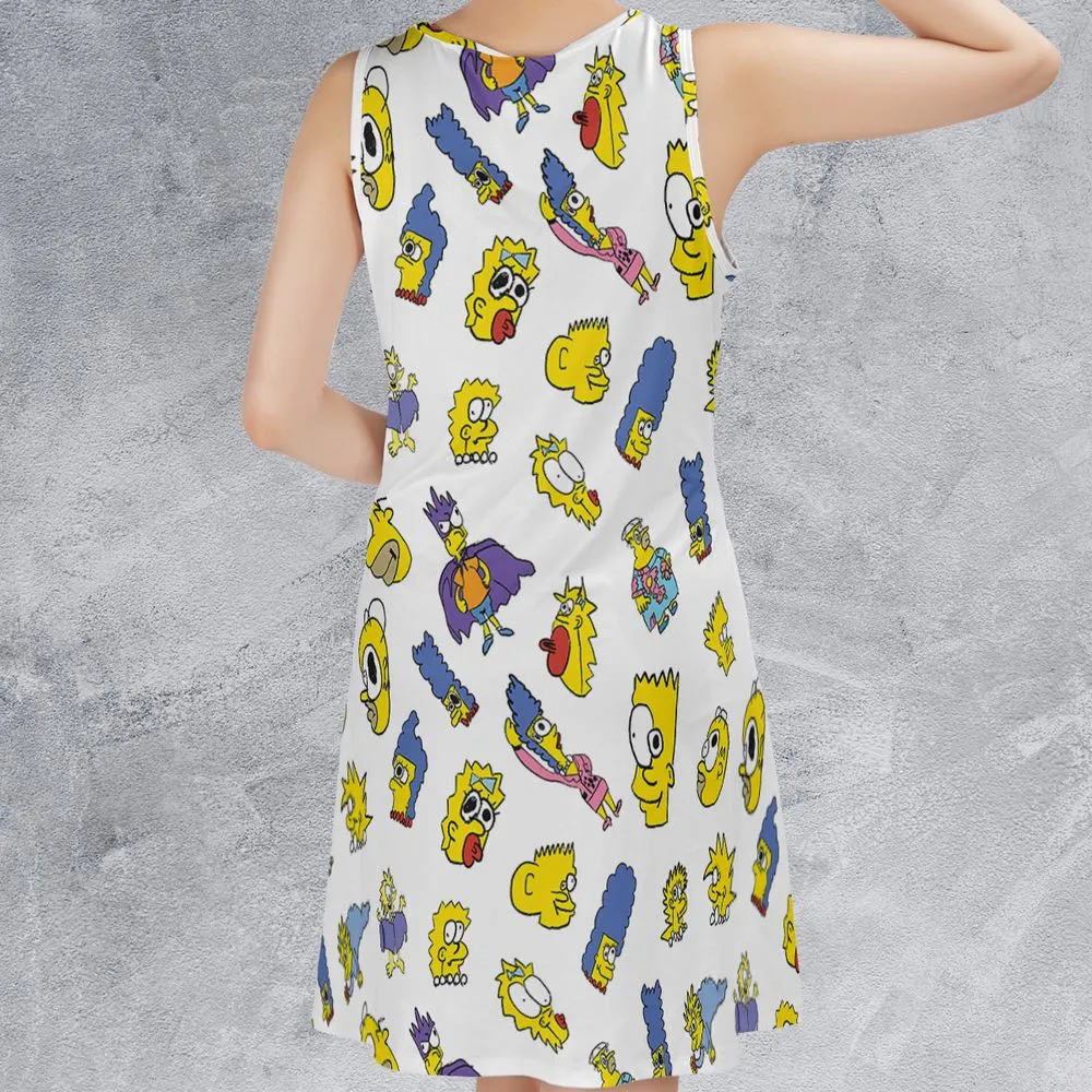 Sleeveless Dress - H9TEQAXV -  - 2