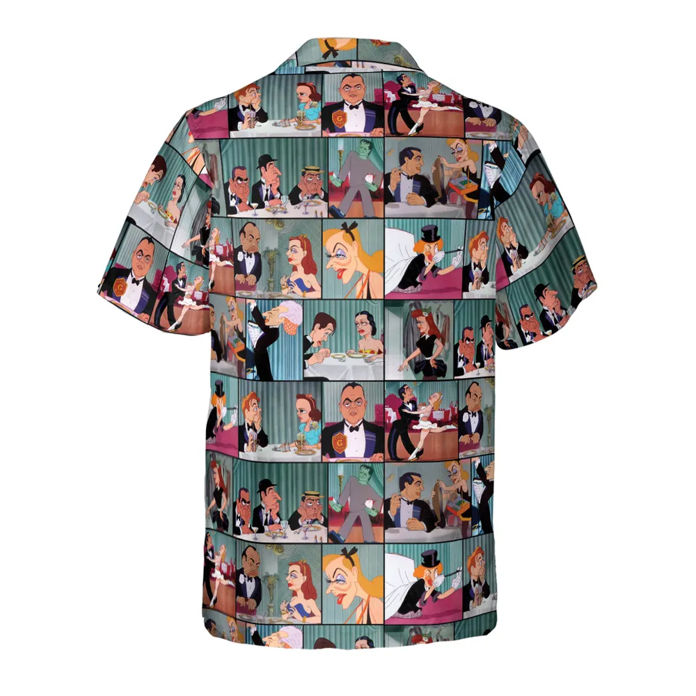 Hollywood Steps Out Hawaiian Shirt - 3