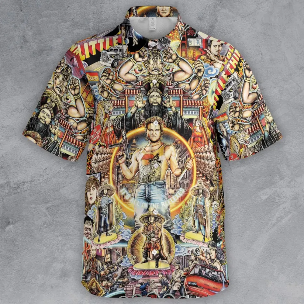Big Trouble in Little China Button Down Shirt - 2