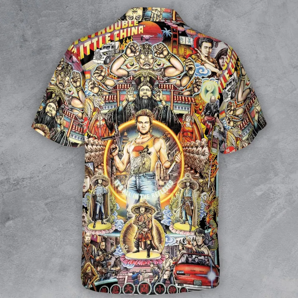 Big Trouble in Little China Button Down Shirt - 3