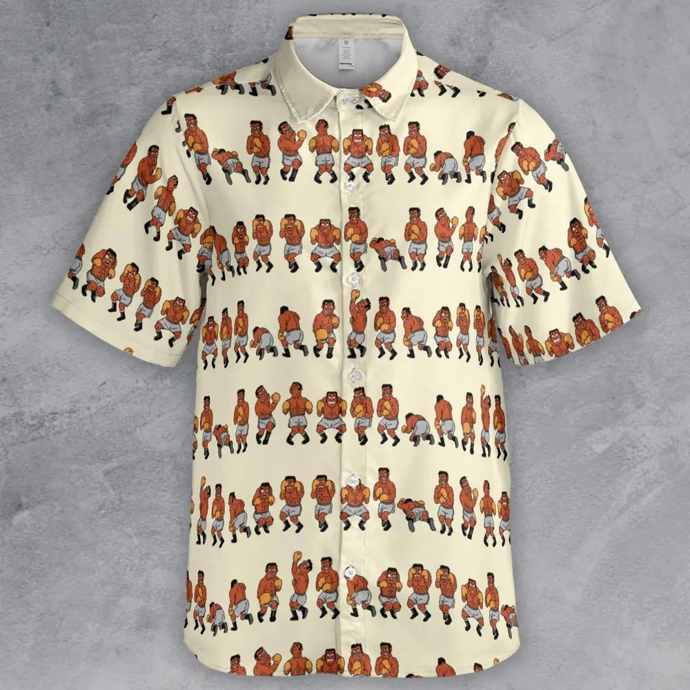 Mike Tyson's Punch-Out!! Button Down Shirt - 2