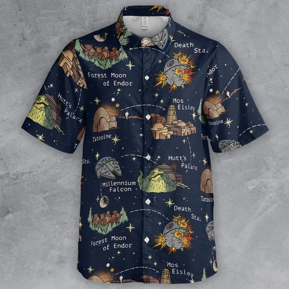 Points of Interest Star Wars Button Down Shirt - 2