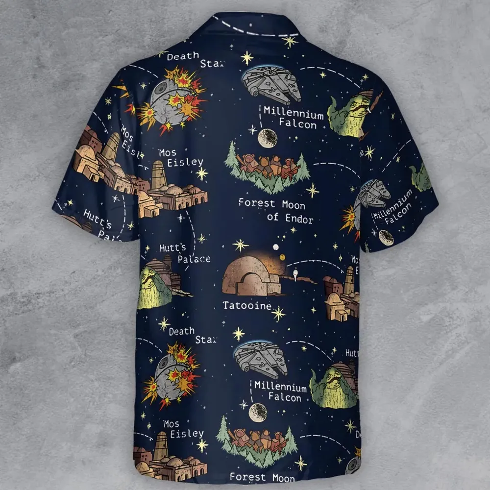 Points of Interest Star Wars Button Down Shirt - 3