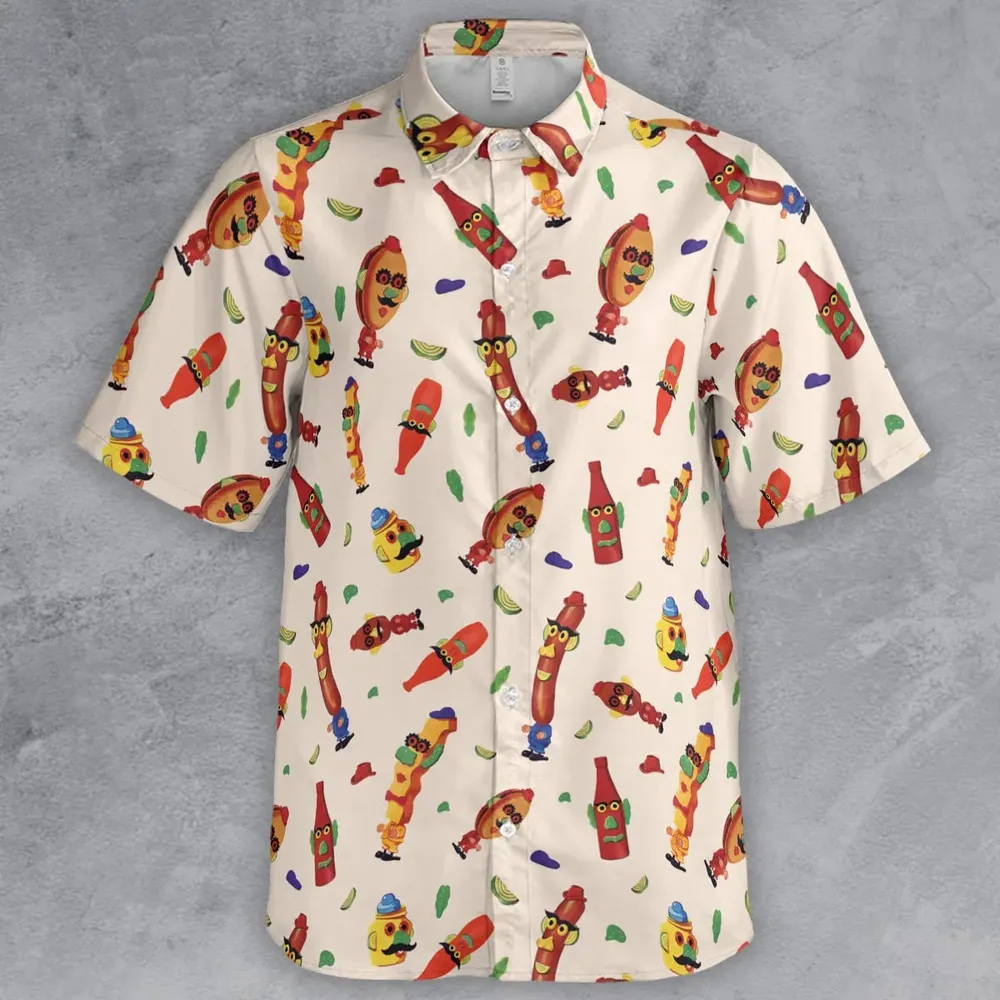 Meet the Mr. Potato Head Toy Family Button Down Shirt - 2