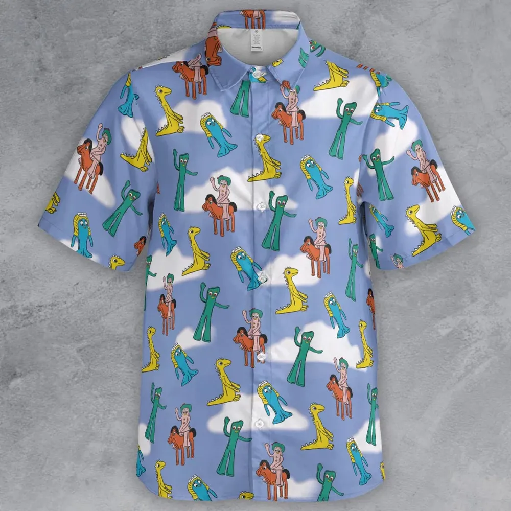 Gumby Characters Button Down Shirt - 2