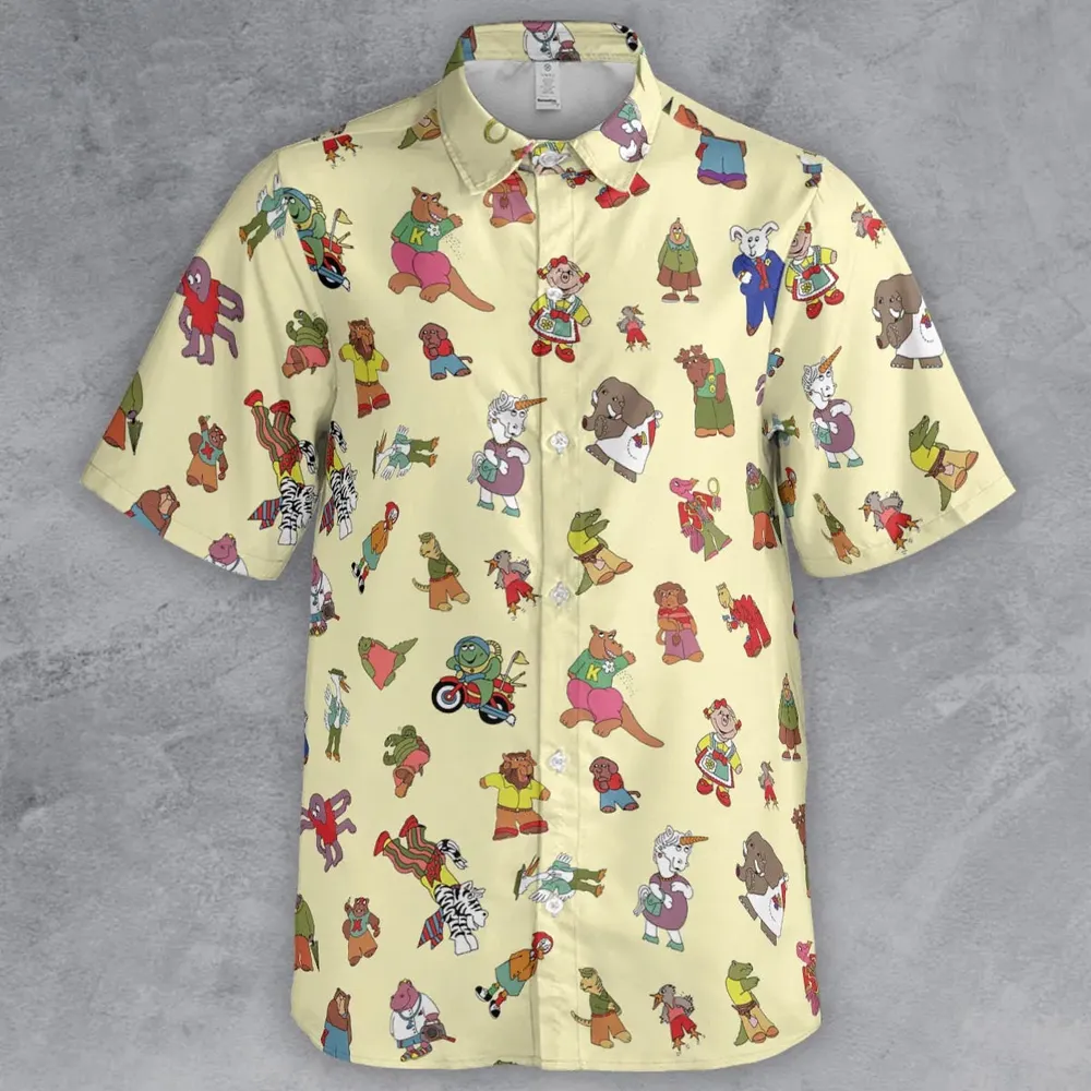 Sweet Pickles Characters Button Down Shirt - 2