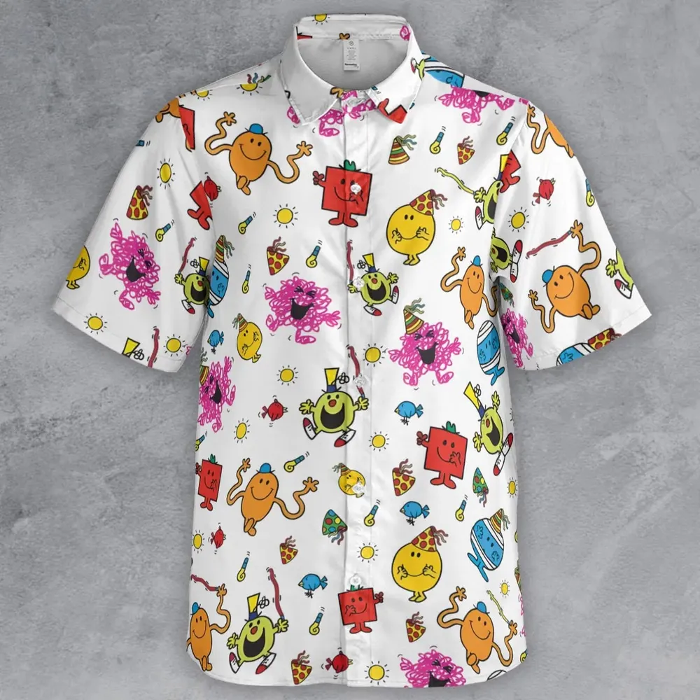 Party Mr. Men Little Miss Button Down Shirt - 2