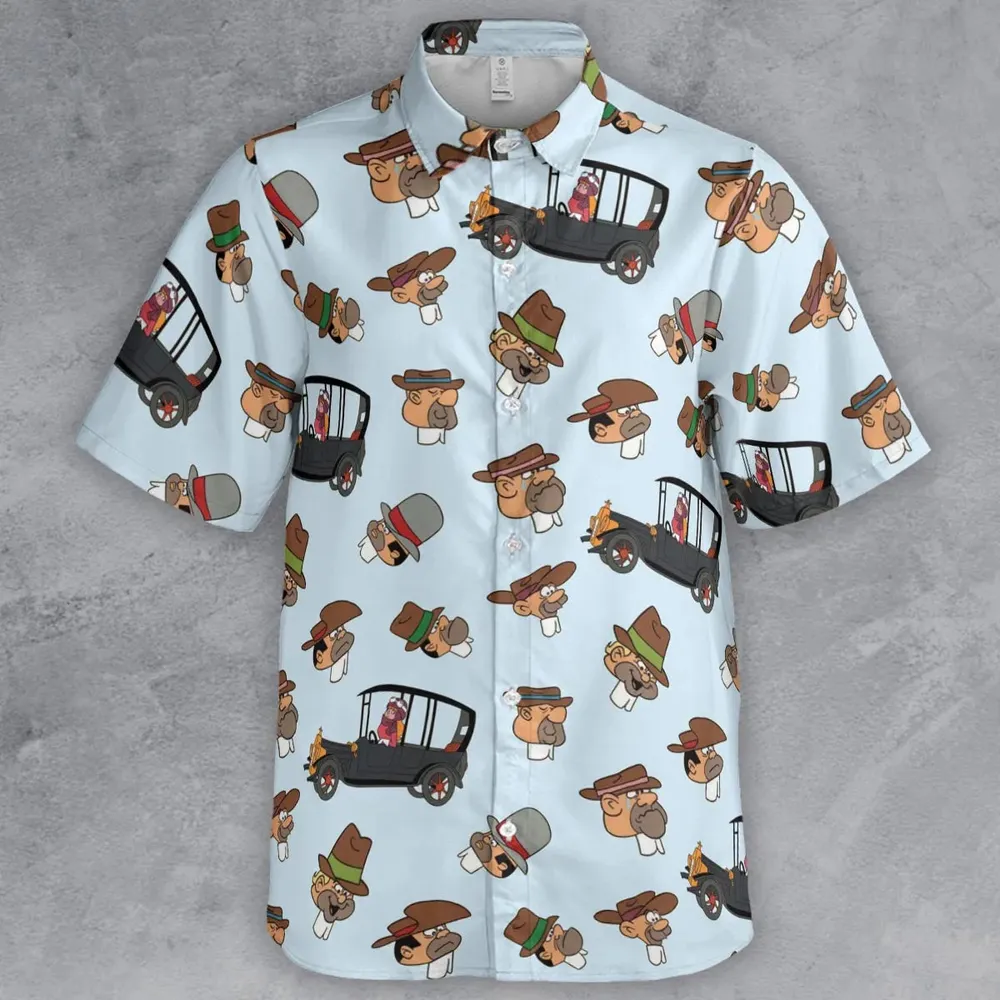 The Perils of Penelope Pitstop Button Down Shirt - 2