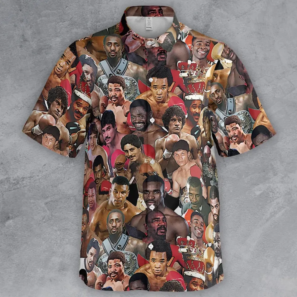 Fight Night Fit Boxing Legends Button Down Shirt - 2