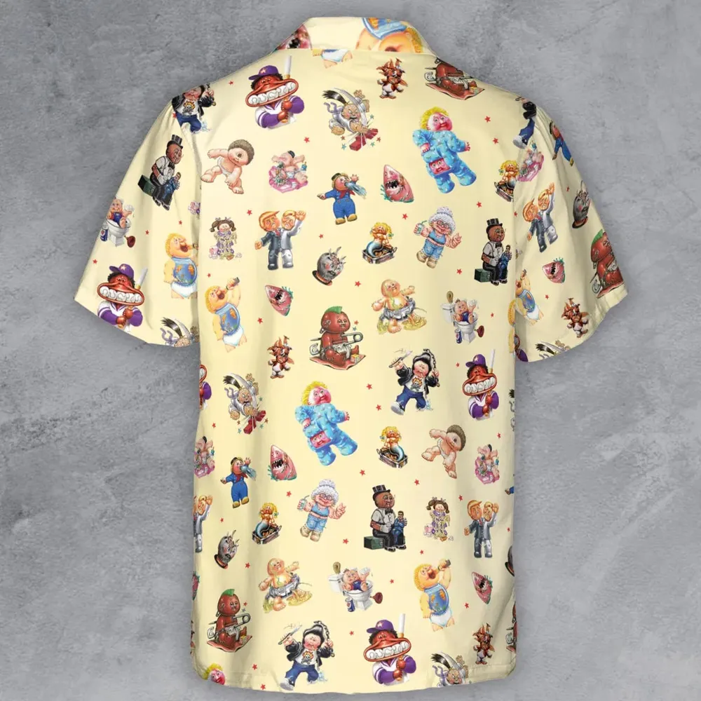 90s Garbage Pail Kids Button Down Shirt - 3
