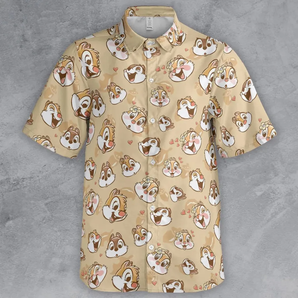 Chip n Dale Rangers Button Down Shirt - 2