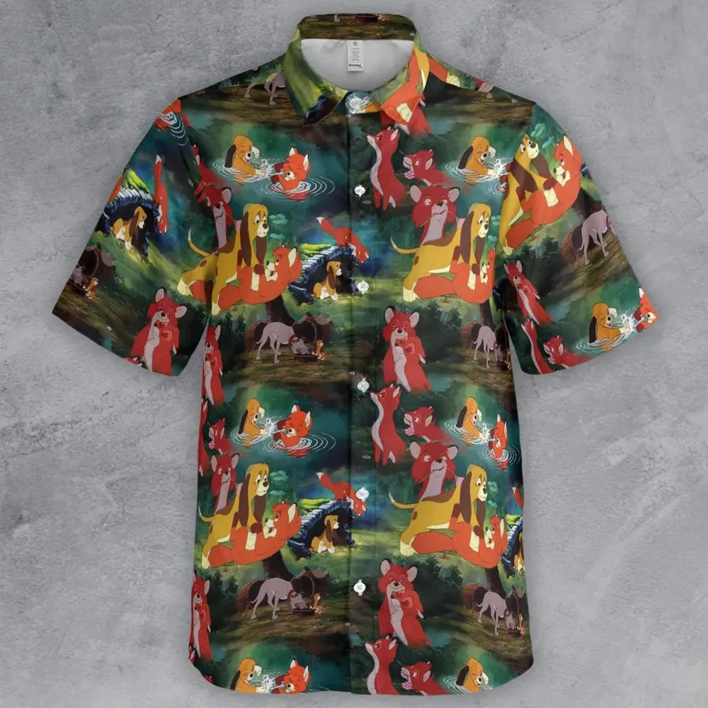 The Fox and the Hound Button Down Shirt - 2