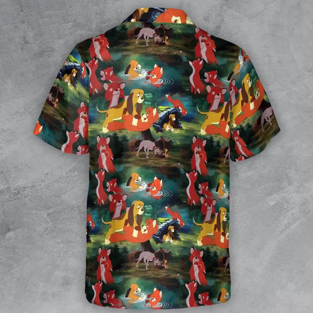 The Fox and the Hound Button Down Shirt - 3