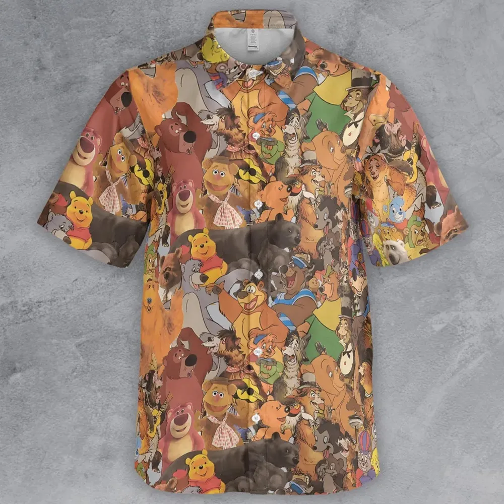 Bear Squad Button Down Shirt - 2
