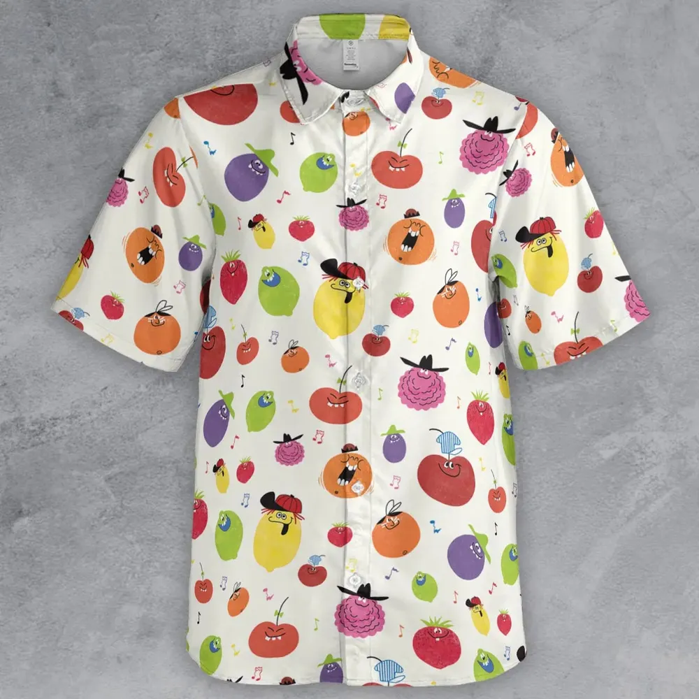 Drink Mix Pillsbury's Funny Face Button Down Shirt - 2