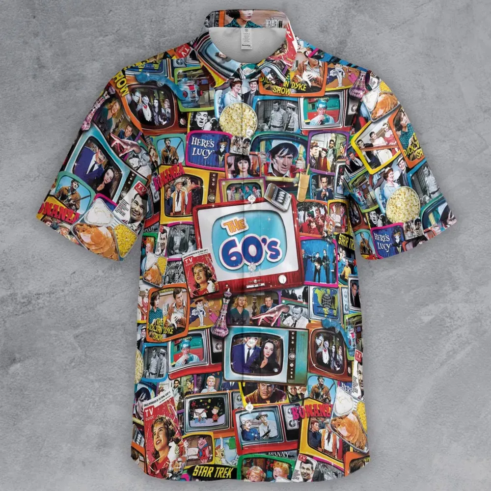 The 60s Classic TV Shows Button Down Shirt - 2