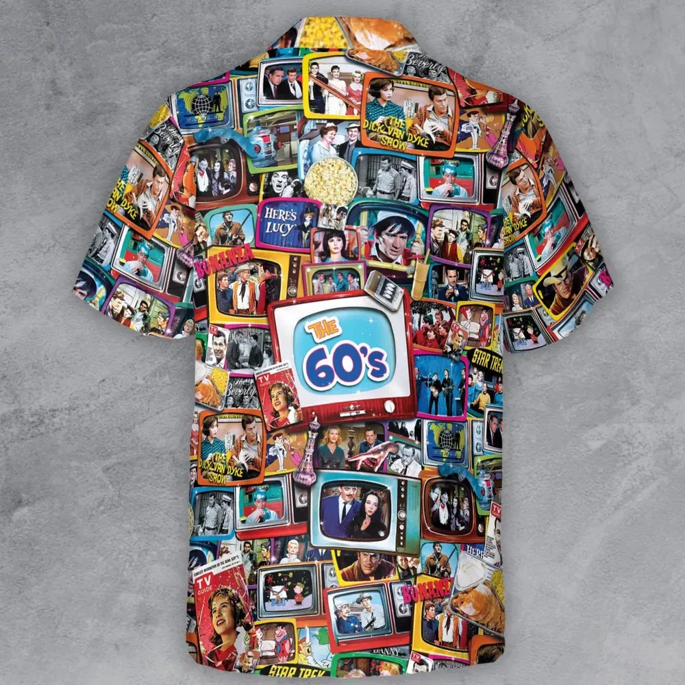 The 60s Classic TV Shows Button Down Shirt - 3