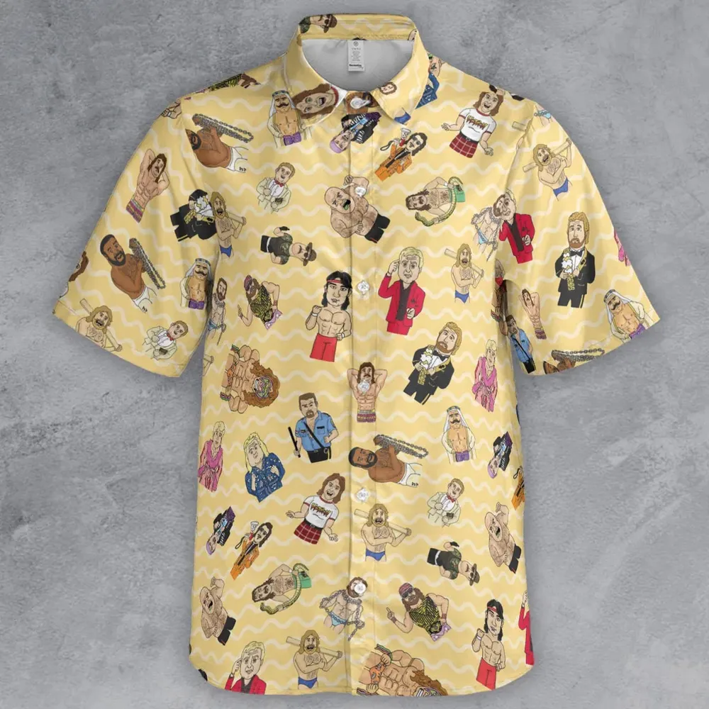 WWF Heroes Button Down Shirt - 2