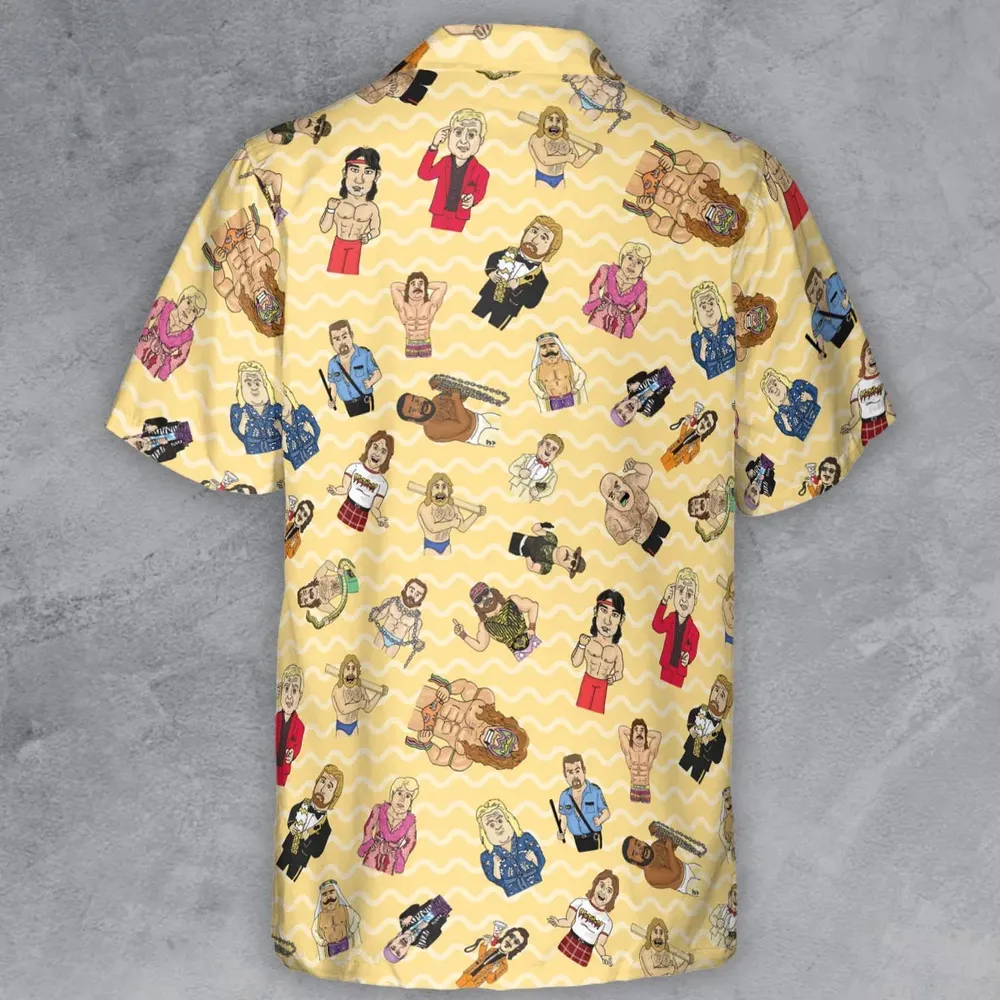 WWF Heroes Button Down Shirt - 3