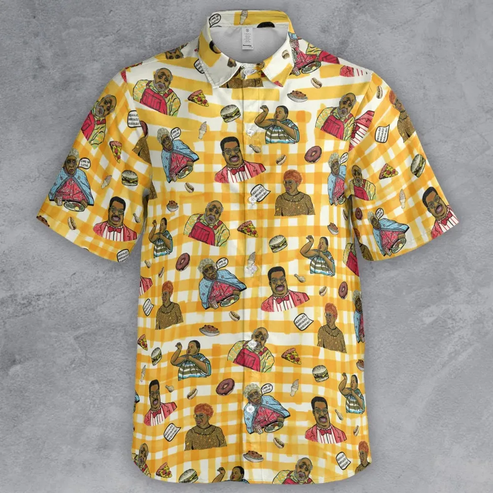 The Nutty Professor Characters Button Down Shirt - 2
