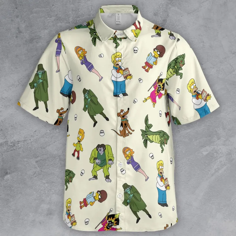Mystery Simpsons Button Down Shirt - 2