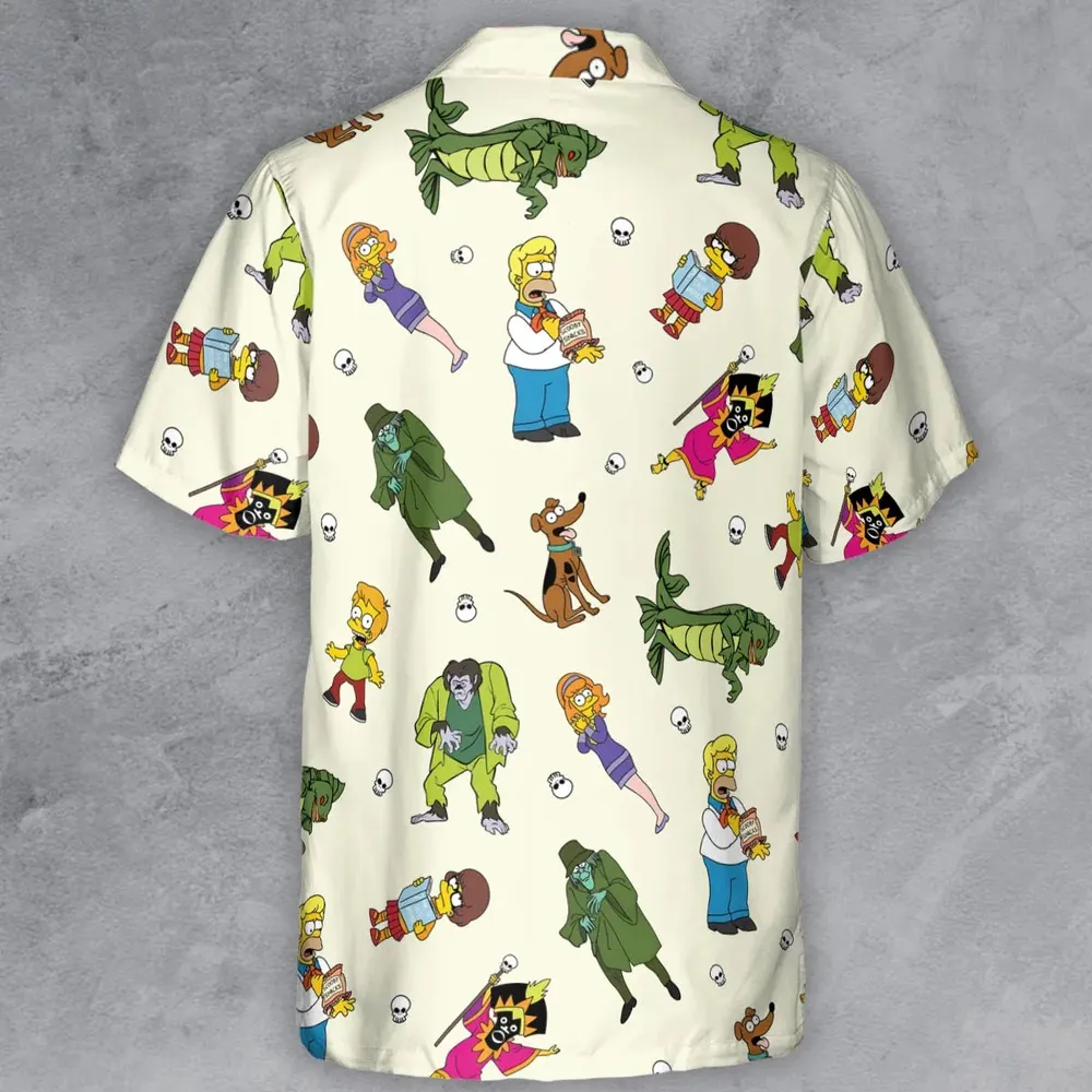 Mystery Simpsons Button Down Shirt - 3
