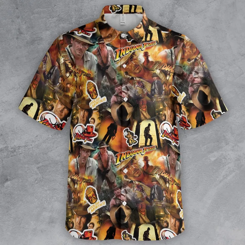 Indy Gear Indiana Jones Button Down Shirt - 2