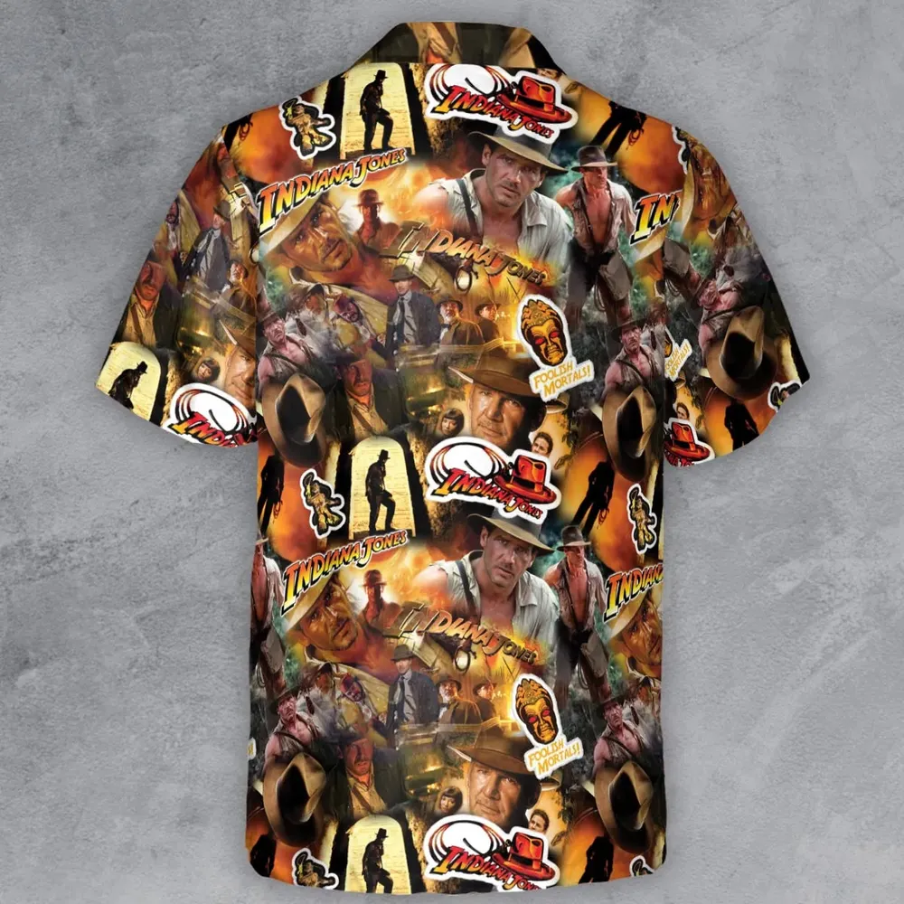 Indy Gear Indiana Jones Button Down Shirt - 3