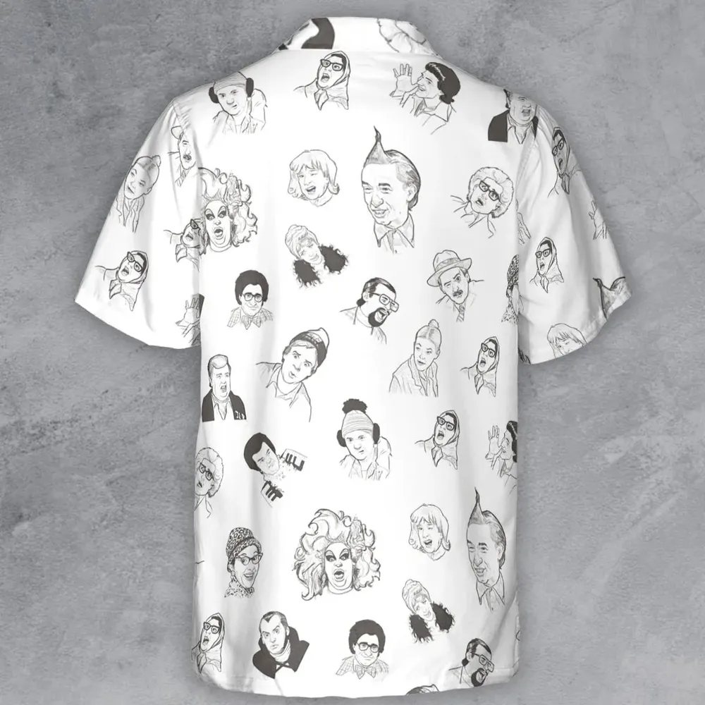 Second City Television Characters Button Down Shirt - 3