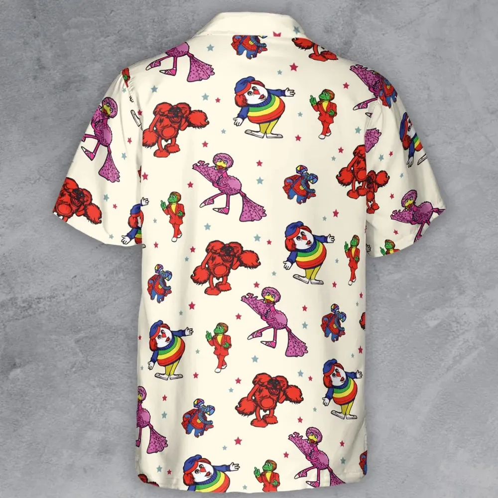 The Great Space Coaster Characters Button Down Shirt - 3