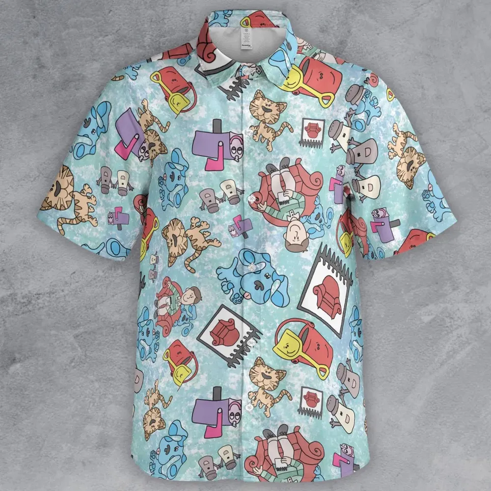 Blue's Clues Friend Party Button Down Shirt - 2