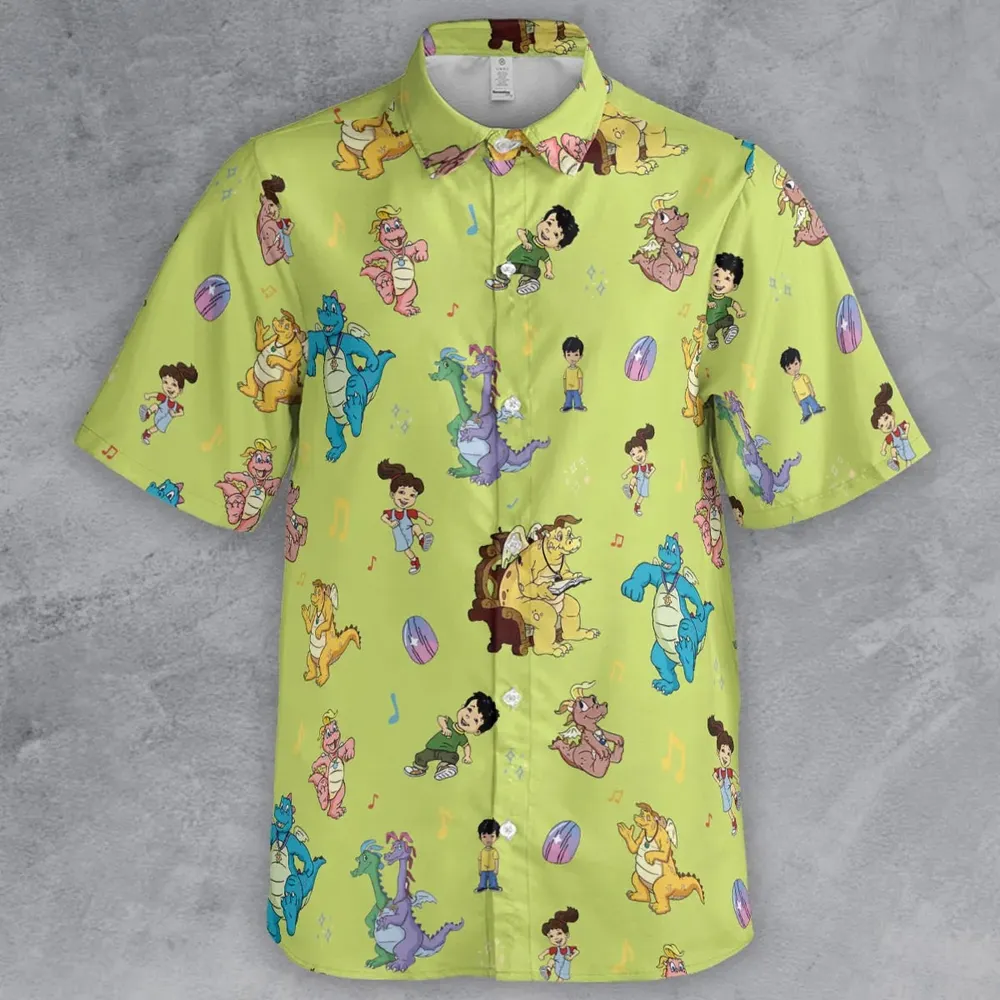 Dragontales Characters Button Down Shirt - 2