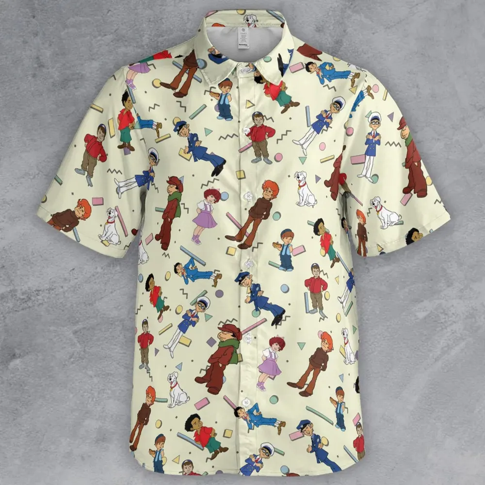 The Little Rascals Cartoon Characters Button Down Shirt - 2