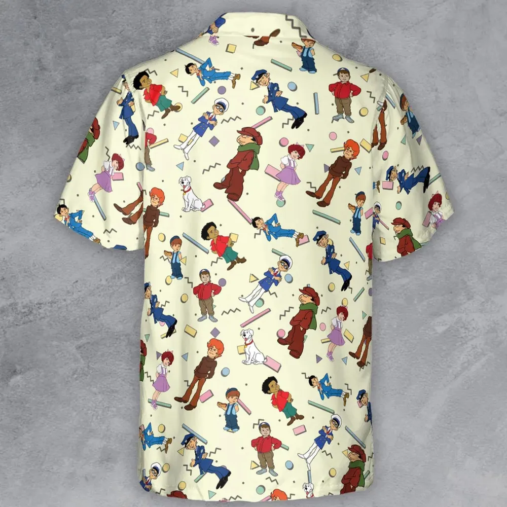 The Little Rascals Cartoon Characters Button Down Shirt - 3