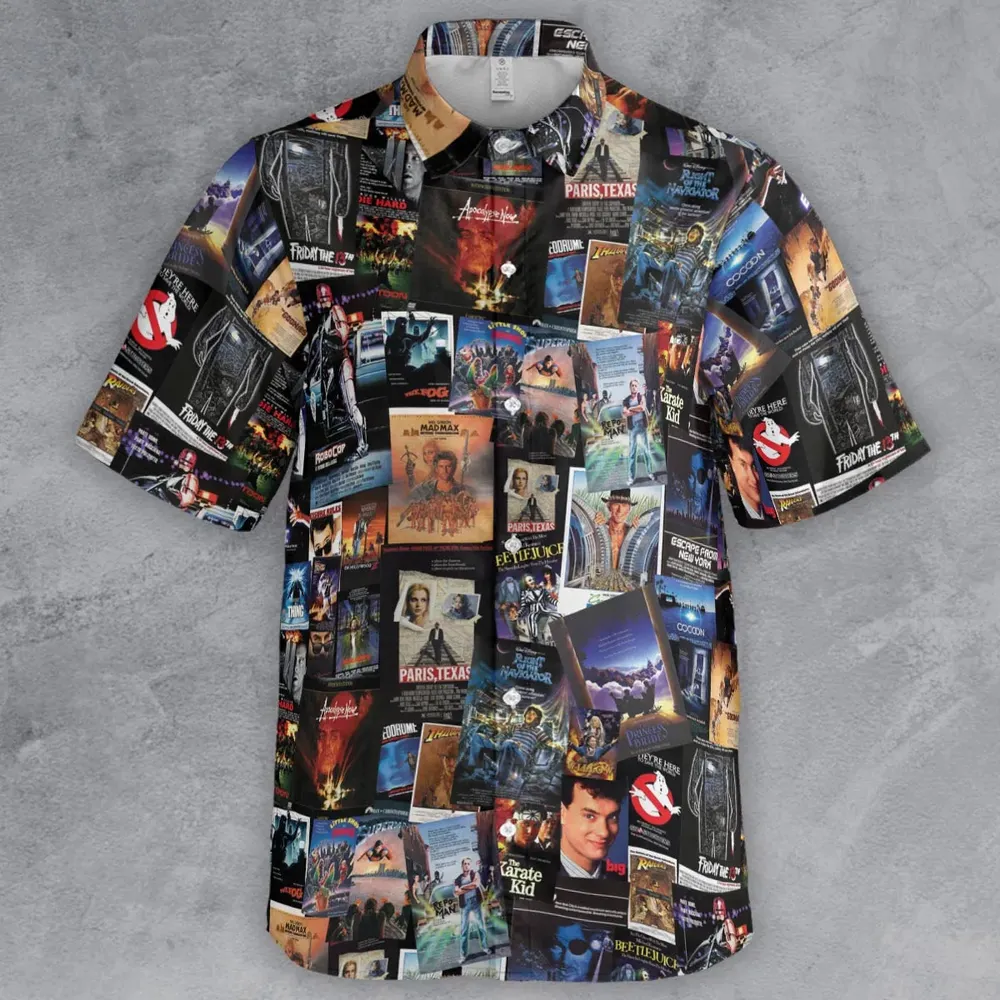 1980s Movie Button Down Shirt - 2