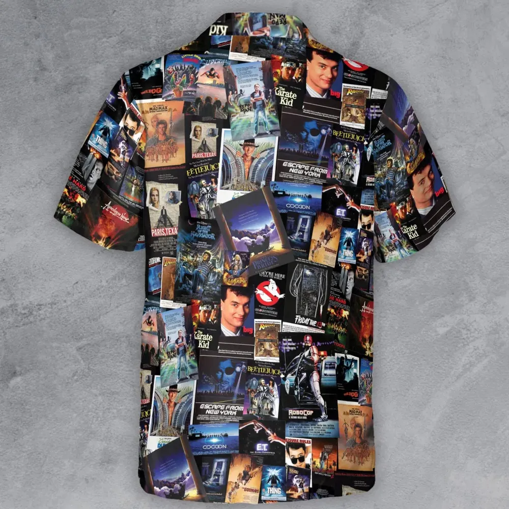 1980s Movie Button Down Shirt - 3